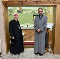 Fr. Ruggero with H.E. Mgr. Zenti